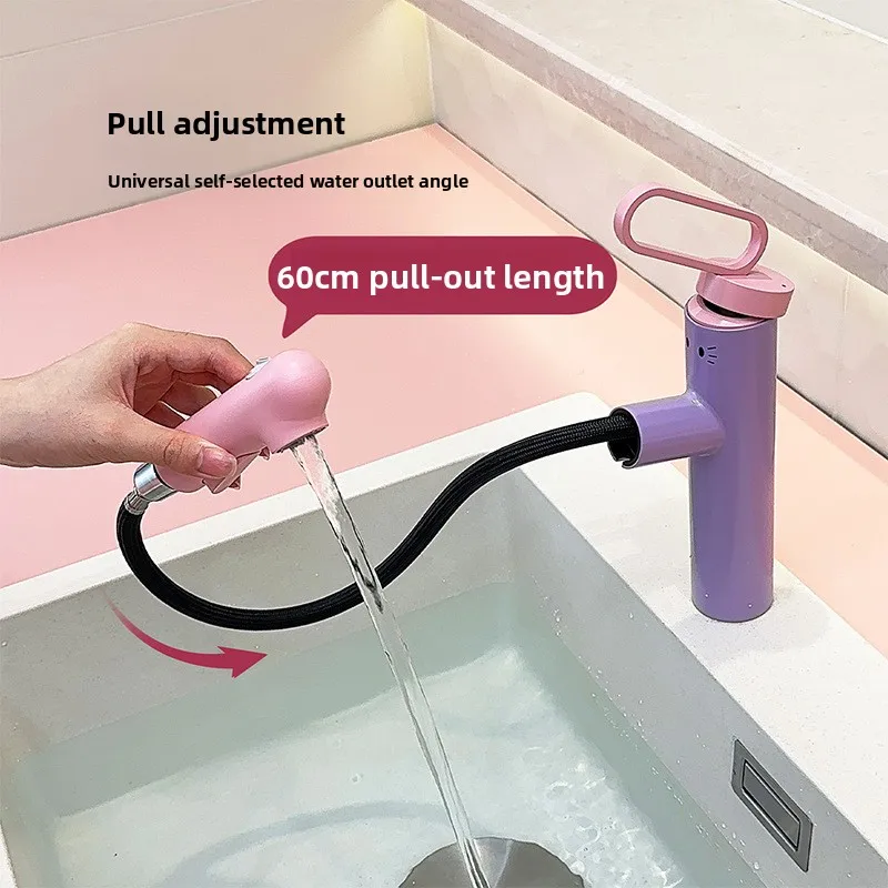 Home Bathroom Faucets - Cute Hot and Cold Water Sink