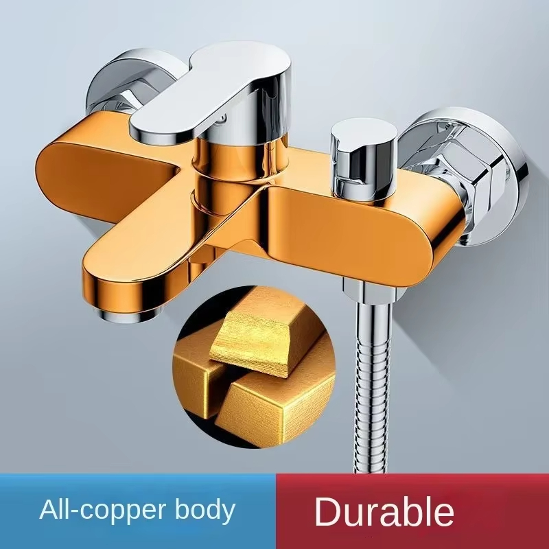 Home Bathroom Faucets - 1pc Bathroom Triple Shower Faucet Hot
