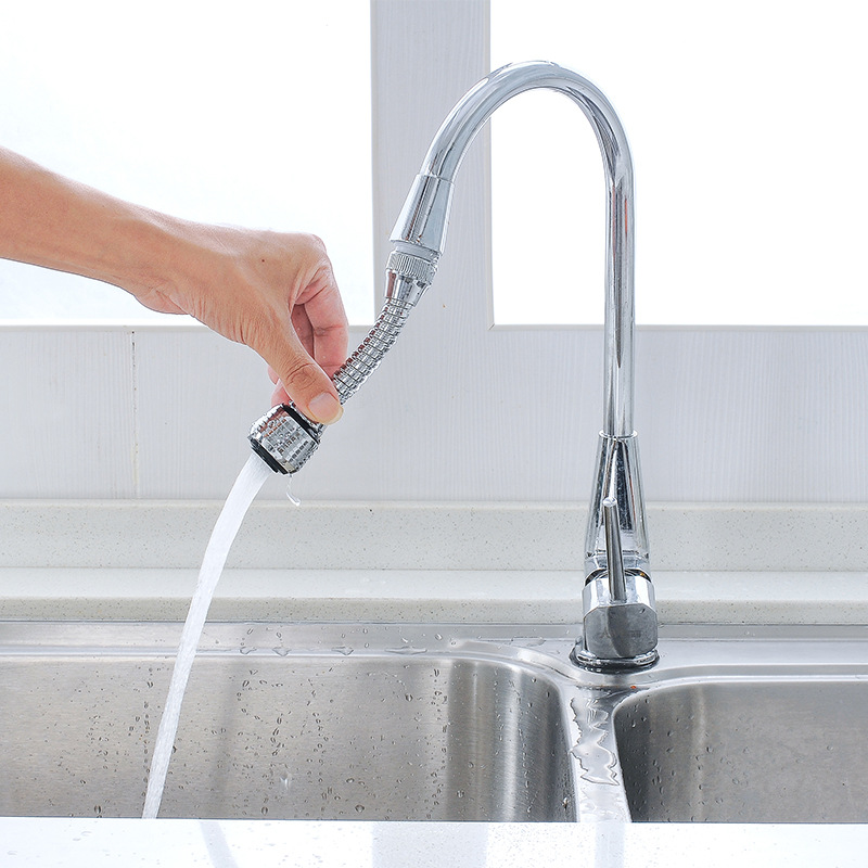 Home Bathroom Faucets - 2Pcs Long+Short Faucet Aerator, A Water-Saving
