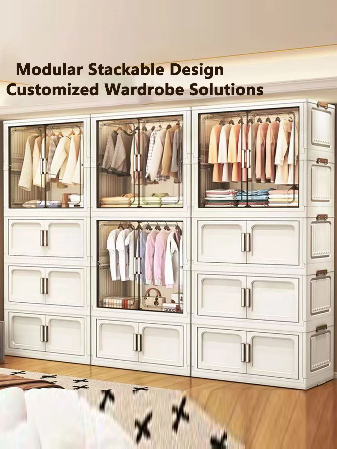 Home Goods Bathroom Cabinets - Compact Folding Storage Cabinet with Drawers