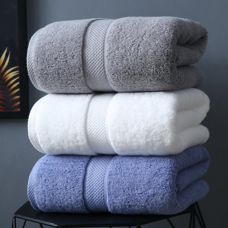 Home Bathroom Spa - Cotton Bath Towel Adult Soft Absorbent
