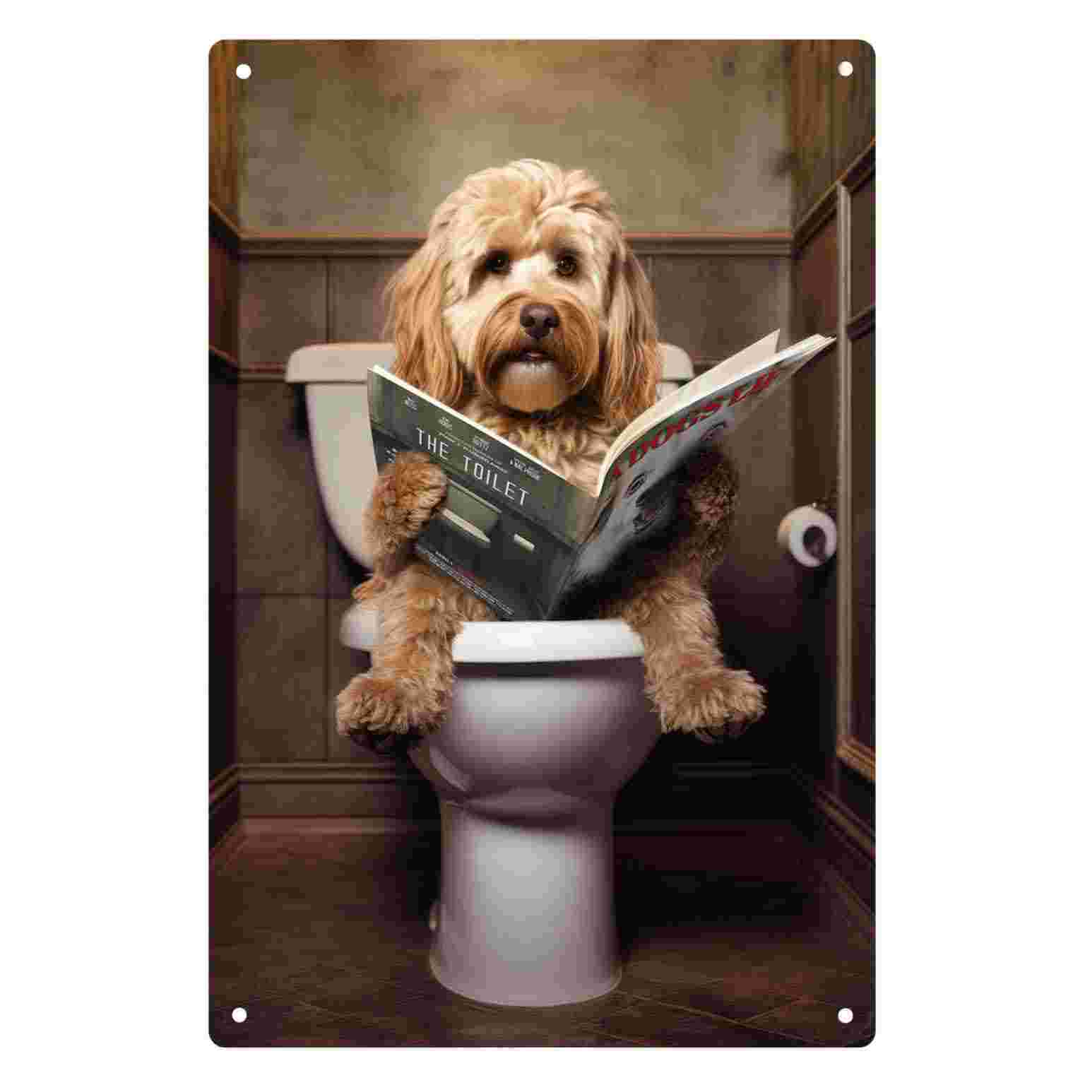 Home Bathroom Wall Decor - 2D FLAT 1pc 