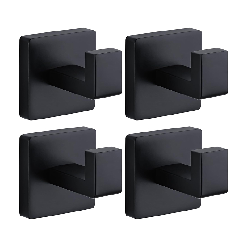 Matte Black Towel Hook Stainle - Home Bathroom Towels recension och pris