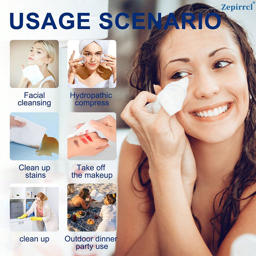 80/160 Sheets, Disposable Face - Home Bathroom Cleaning recension och pris