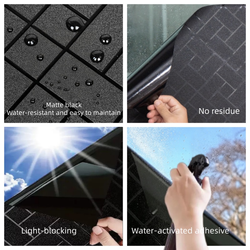 Privacy Blackout Window Film S - Home Bathroom Window Tint recension och pris