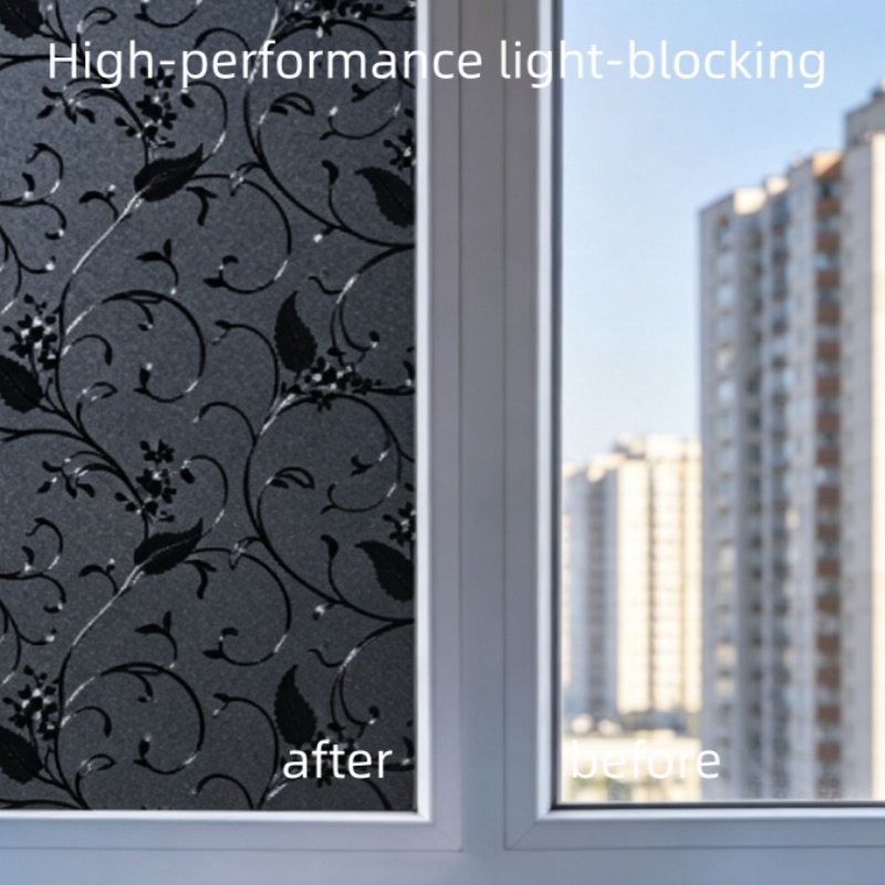 Privacy Blackout Window Film S - Home Bathroom Window Tint recension och pris