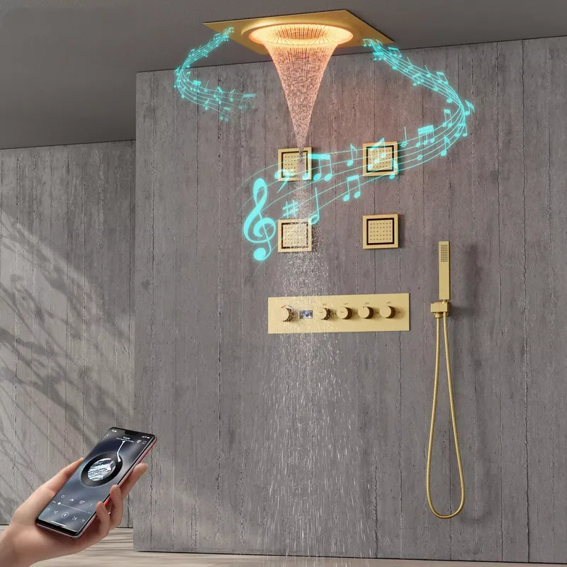Smart LED Shower Set Bathroom  - Home Bathroom Spa recension och pris