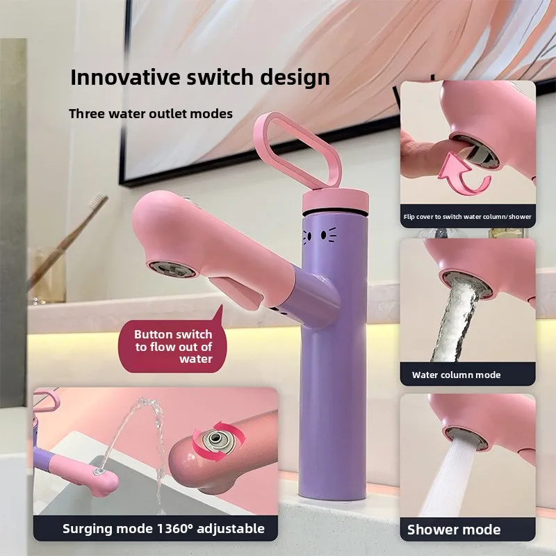 Cute Hot and Cold Water Sink F - Home Bathroom Faucets recension och pris