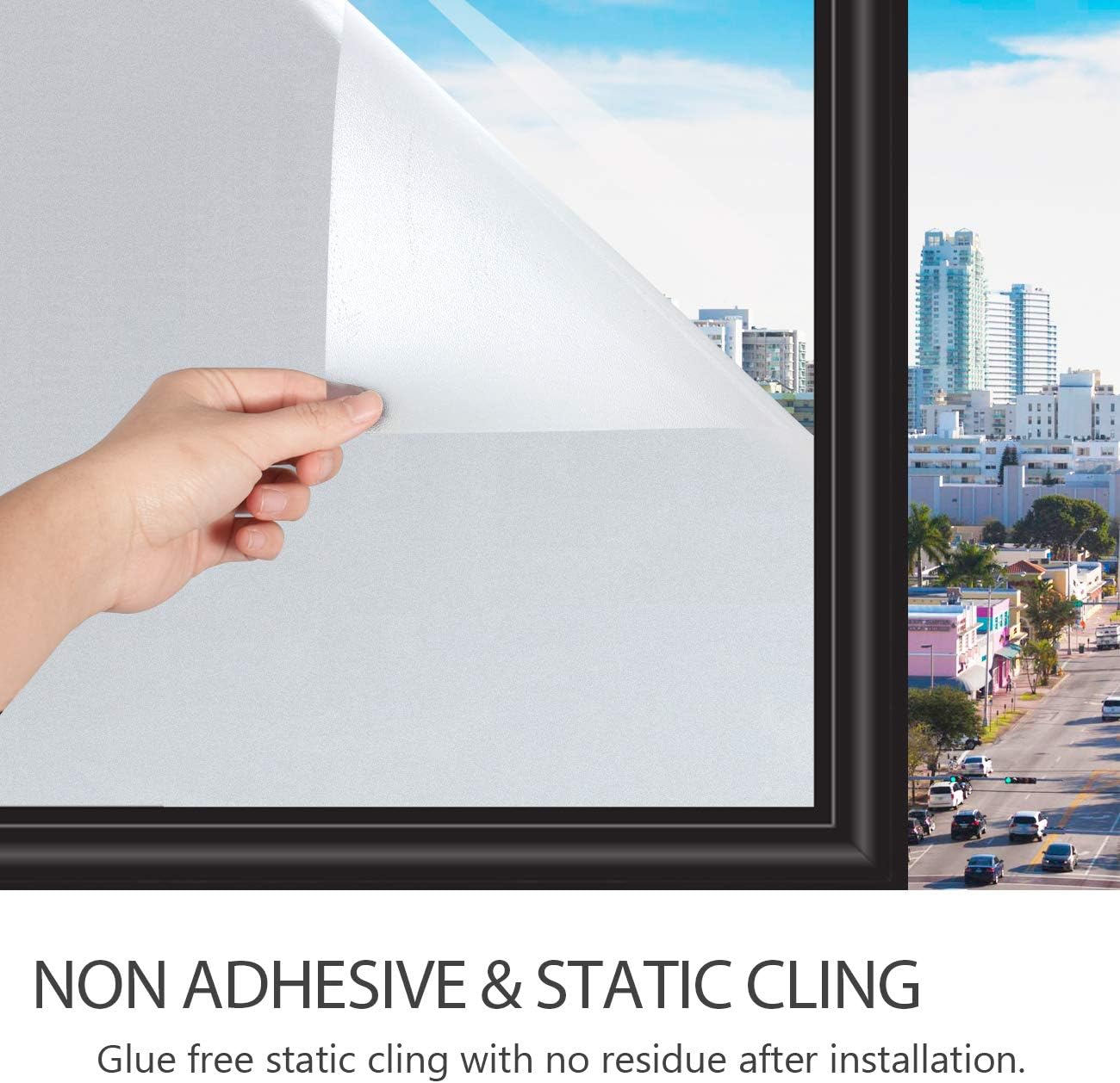 Privacy Window Film Frosted St - Home Bathroom Window Tint recension och pris