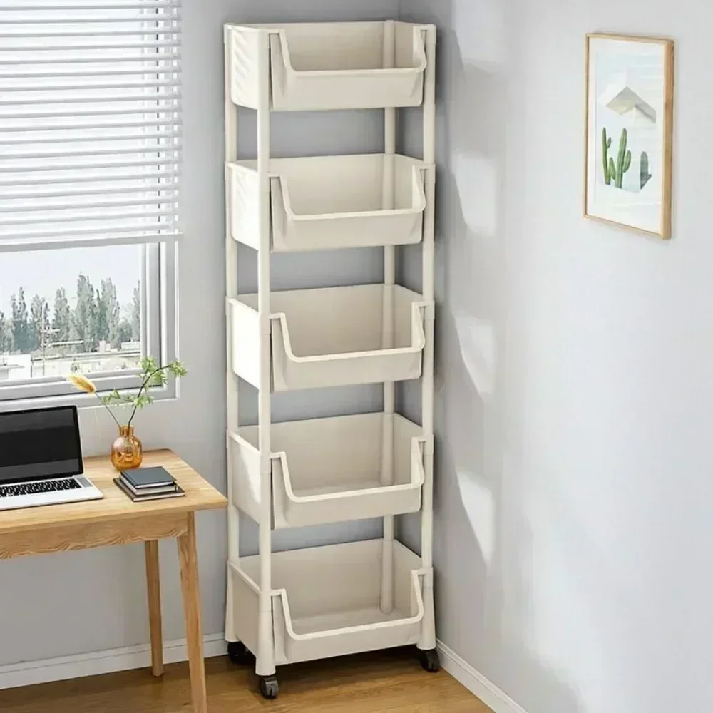 Trolley Bookshelf Kitchen Stor - Home Goods Bathroom Cabinets recension och pris
