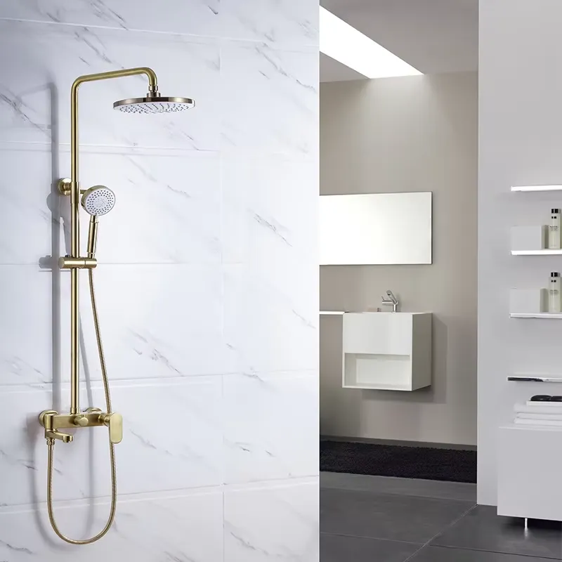 Contemporary Brass Single-Hand - Shower Head Rain recension och pris
