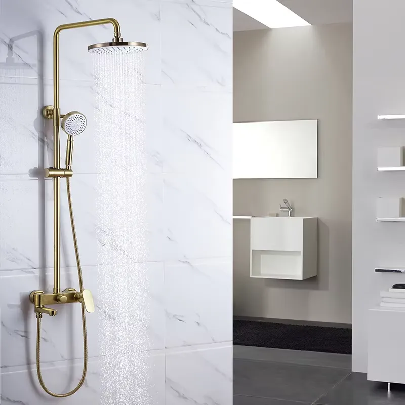 Contemporary Brass Single-Hand - Shower Head Rain recension och pris