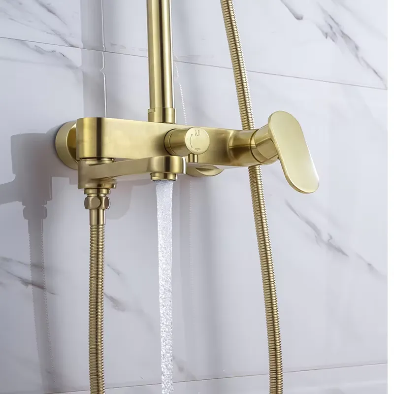 Contemporary Brass Single-Hand - Shower Head Rain recension och pris