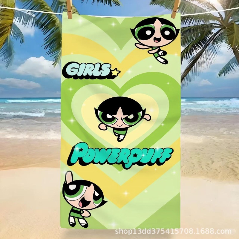 Hot The Powerpuff and Girls Se - Home Bathroom Towels recension och pris