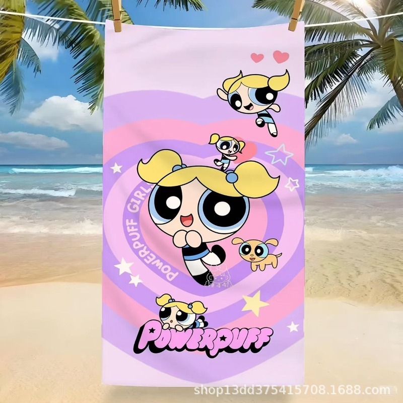 Hot The Powerpuff and Girls Se - Home Bathroom Towels recension och pris