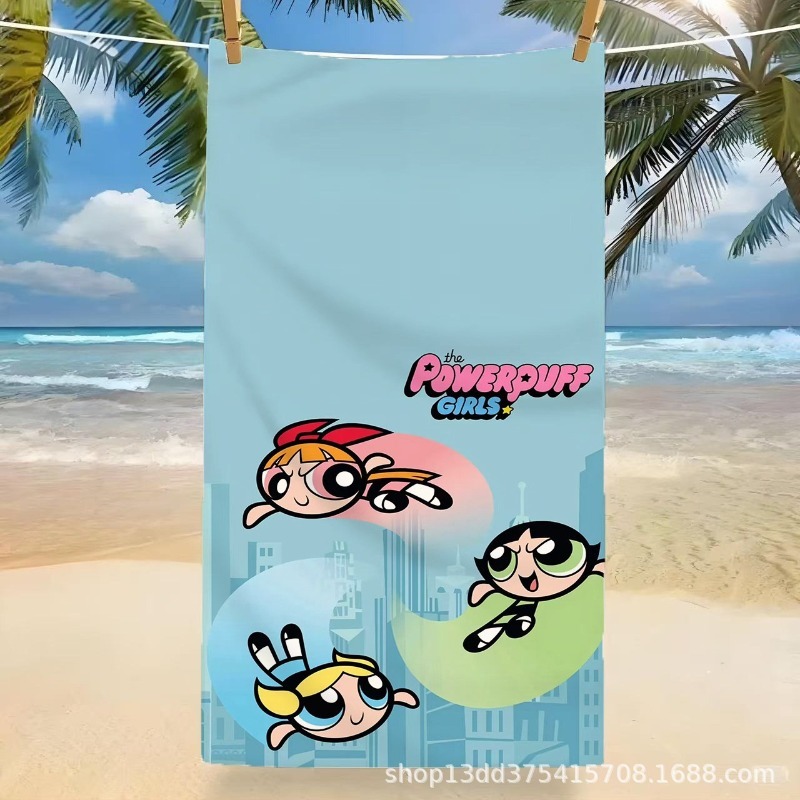Hot The Powerpuff and Girls Se - Home Bathroom Towels recension och pris