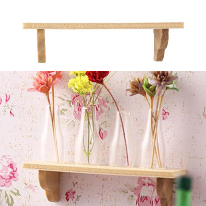 1pcs 1:12 Dollhouse Wood Wall  - Home Bathroom Wall Decor recension och pris