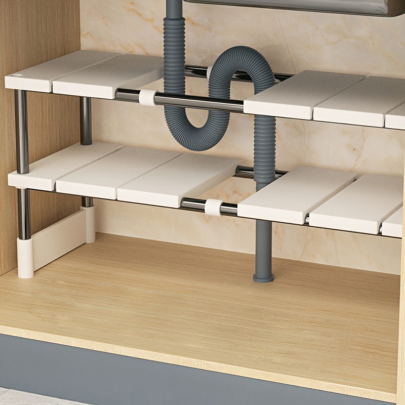 Adjustable Under Sink Storage  - Home Goods Bathroom Cabinets recension och pris