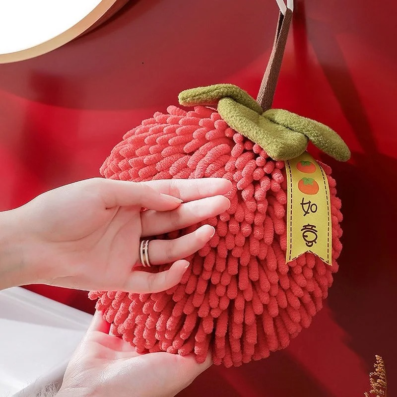 Cute Chenille Hand Towel Kitch - Home Bathroom Towels recension och pris
