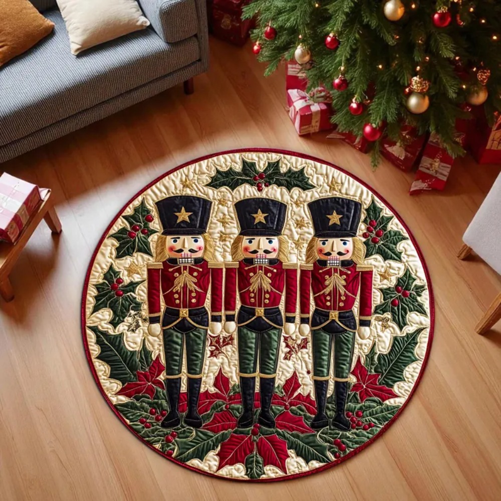Christmas 3D Illusion Round Ca - Home Bathroom Scene recension och pris