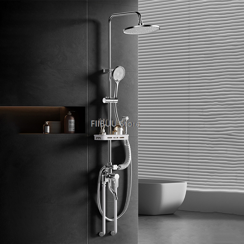 High Pressurized Shower System - Shower Head Rain recension och pris