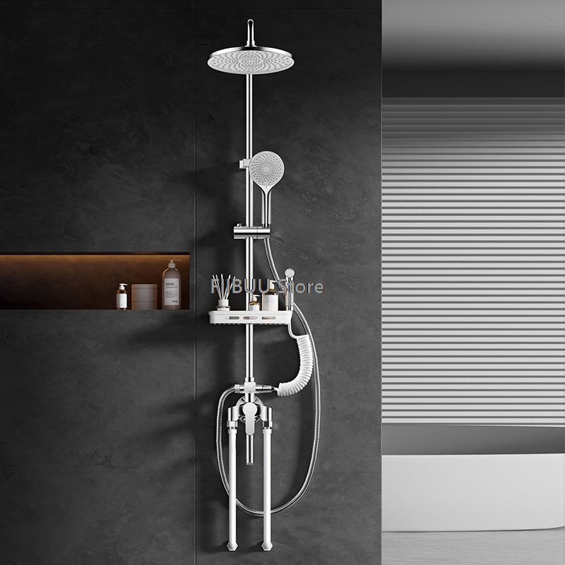 High Pressurized Shower System - Shower Head Rain recension och pris
