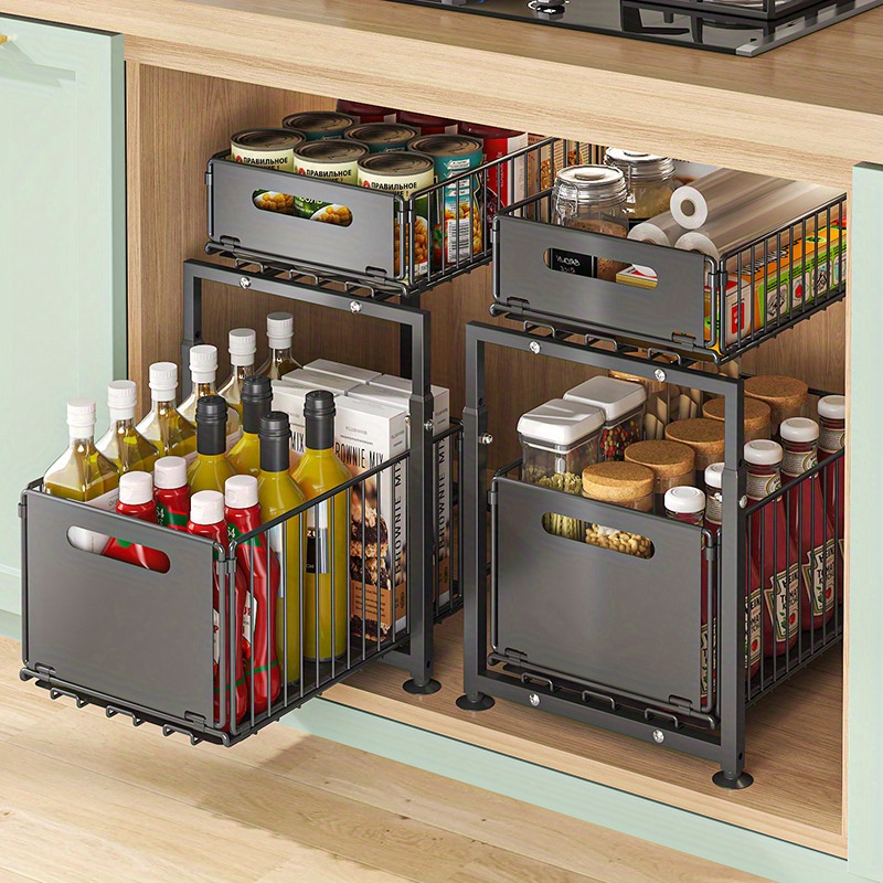 2 Tier Slide Out Cabinet Organ - Home Goods Bathroom Cabinets recension och pris
