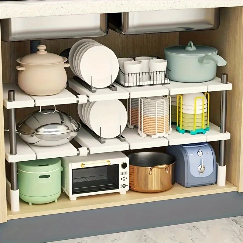 Adjustable Under Sink Storage  - Home Goods Bathroom Cabinets recension och pris