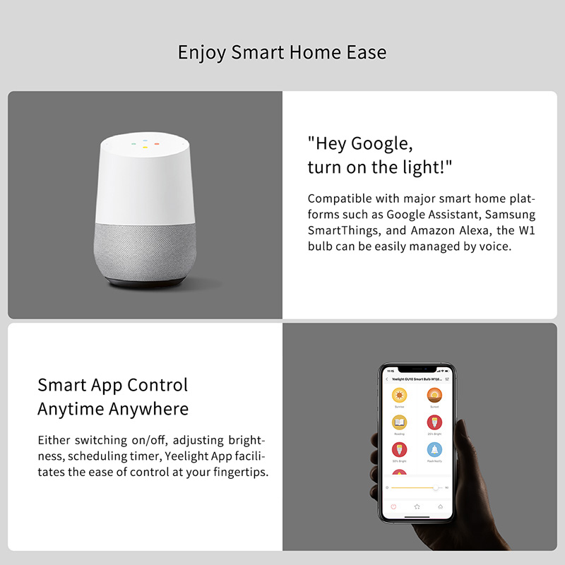 Yeelight GU10 W1 WiFi Smart LE - Yeelight Light Smart Bulb recension och pris
