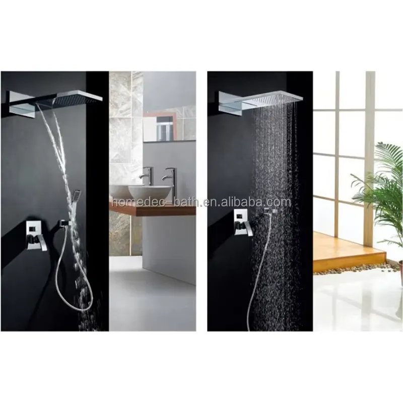 Rain Waterfall Mist Wall Mount - Shower Head Rain recension och pris