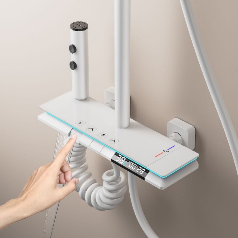 Thermostatic Shower Set Home B - Shower Head Rain recension och pris