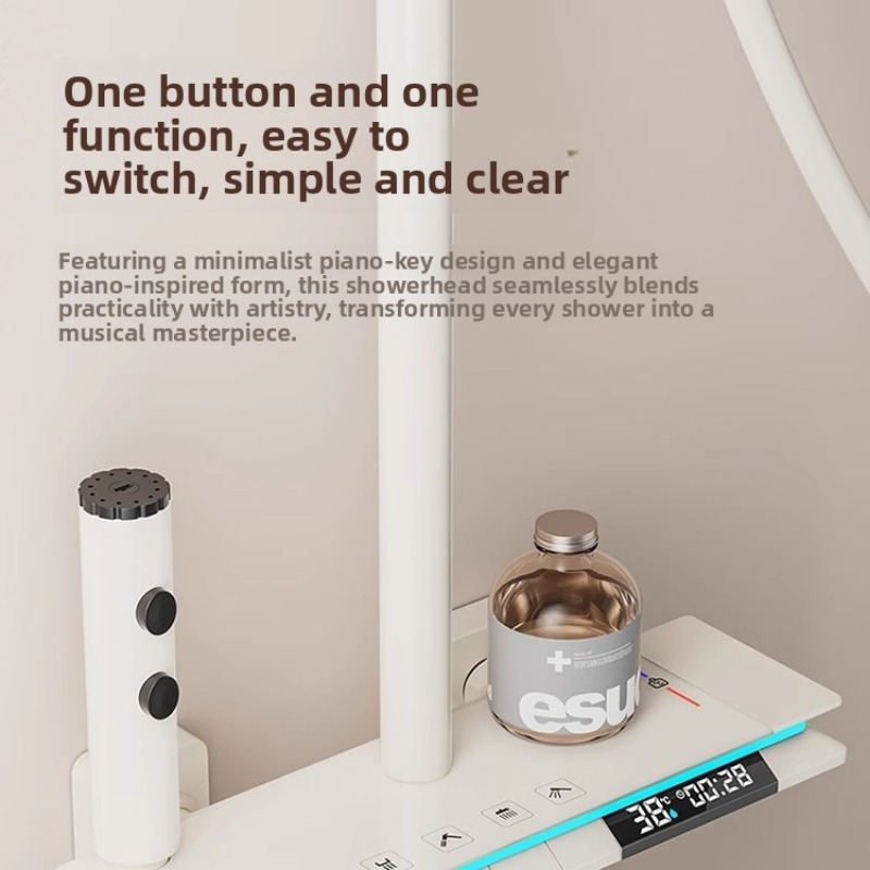 Thermostatic Shower Set Home B - Shower Head Rain recension och pris