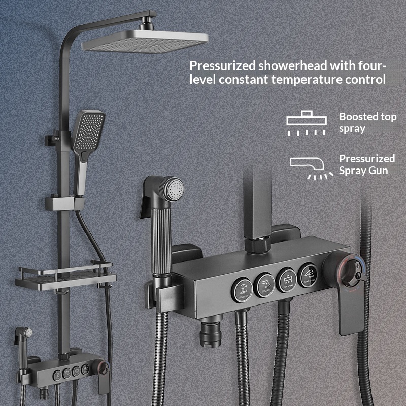 Stainless Steel Shower Set Ant - Shower Head Rain recension och pris