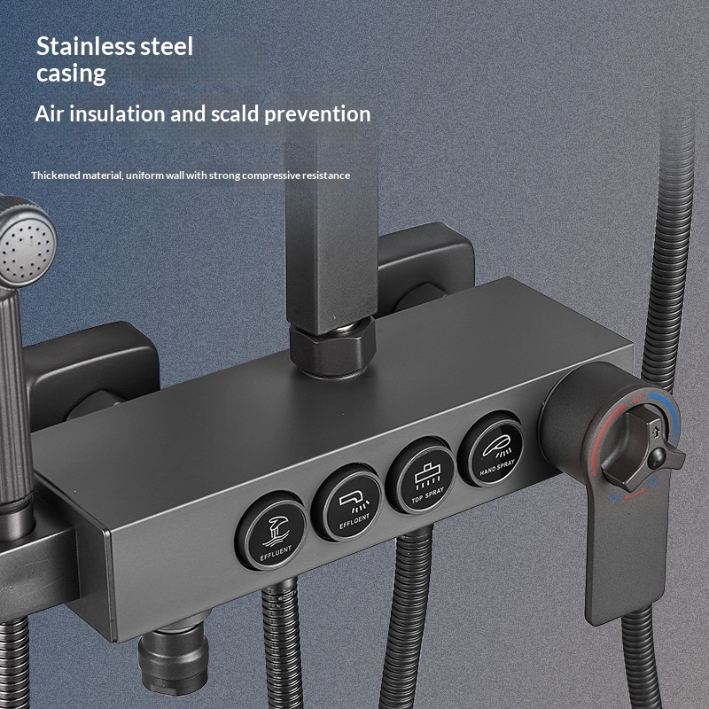 Stainless Steel Shower Set Ant - Shower Head Rain recension och pris
