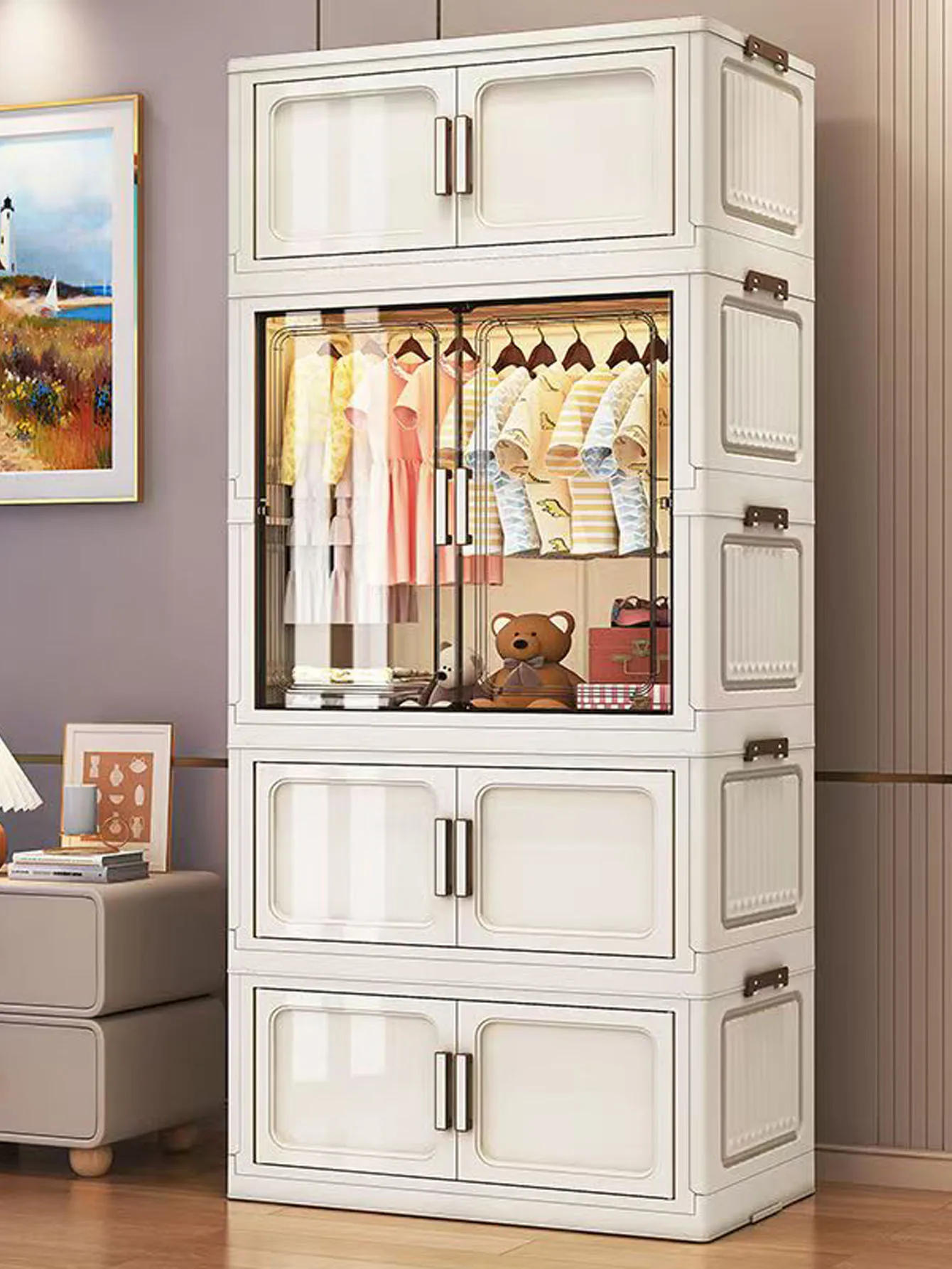 Compact Folding Storage Cabine - Home Goods Bathroom Cabinets recension och pris