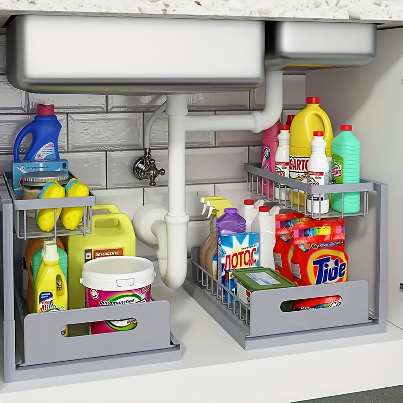 Pull-Out Under Sink Organizer, - Home Goods Bathroom Cabinets recension och pris