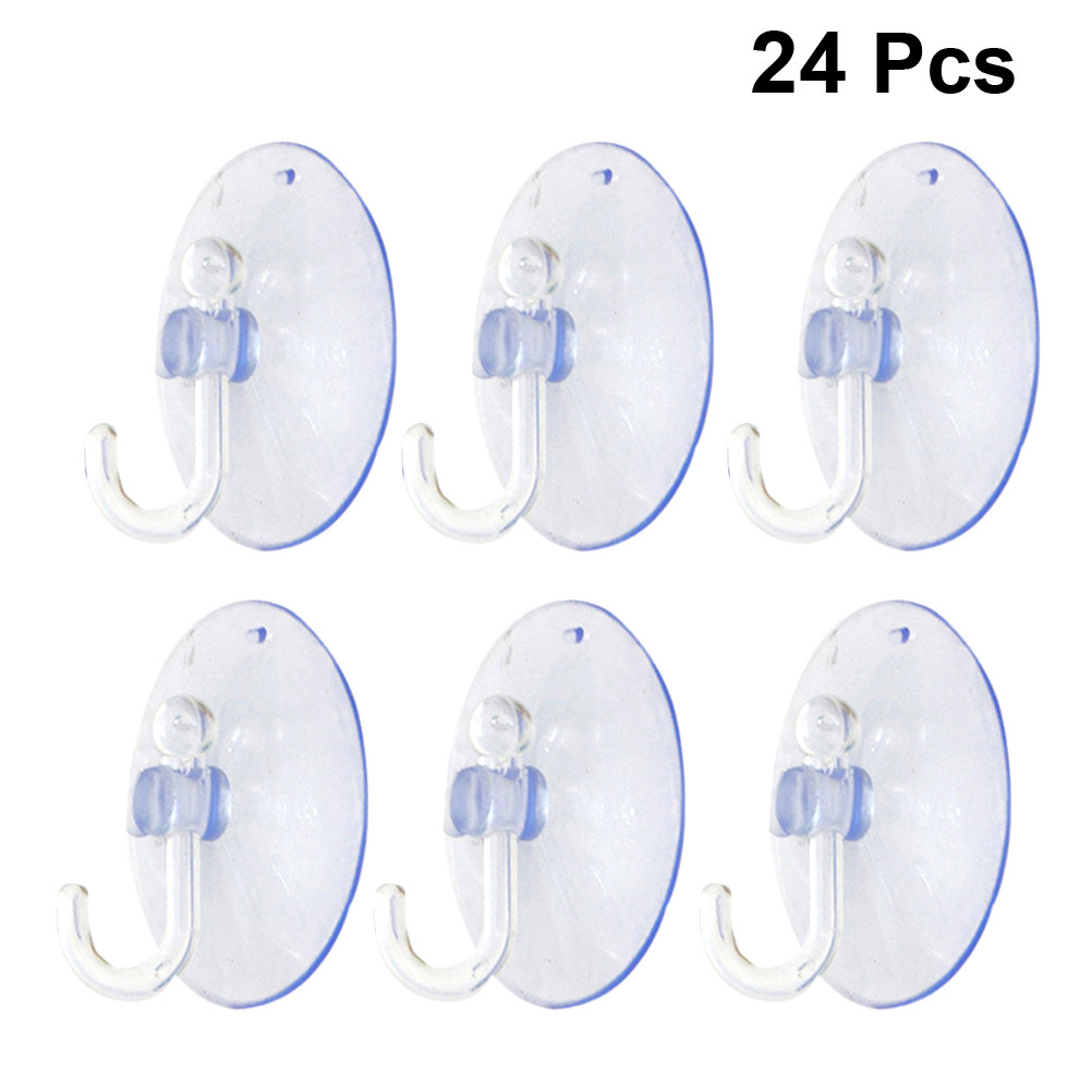 24Pcs Suction Cup Hooks Strong - Home Bathroom Towels recension och pris