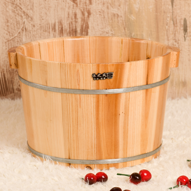 Wood Foot Soaking Tub Deep Ins - Home Bathroom Spa recension och pris