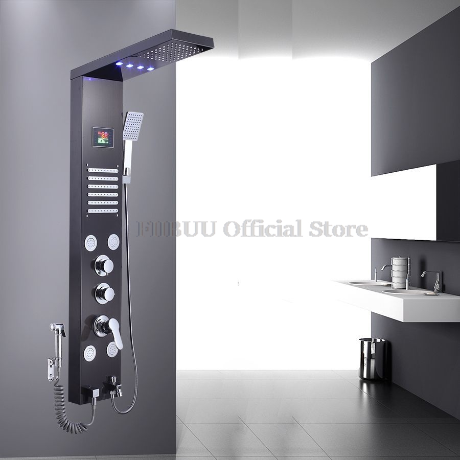 Luxury Shower Smart Shower Sys - Shower Head Rain recension och pris