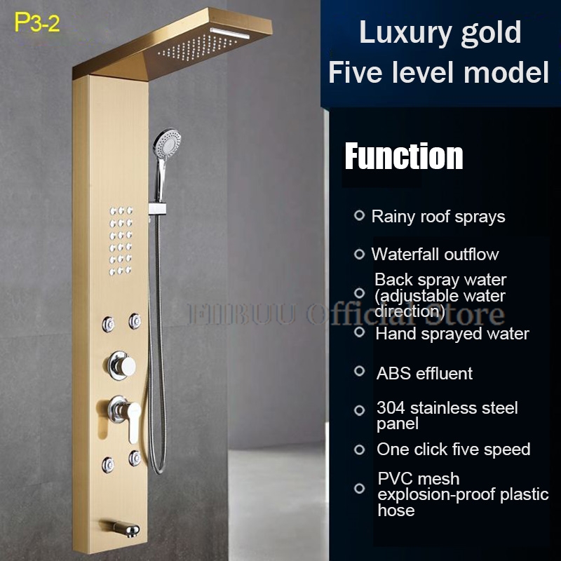 Luxury Shower Smart Shower Sys - Shower Head Rain recension och pris