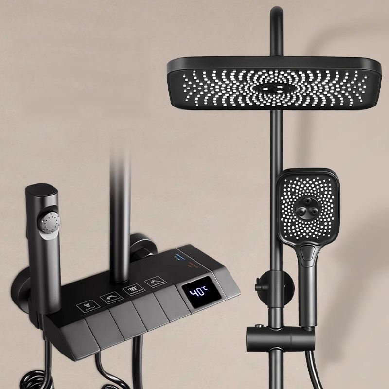 Shower Set,Luxury Bathroom Wal - Shower Head Rain recension och pris
