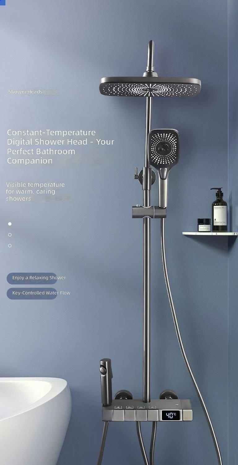 Shower Set,Luxury Bathroom Wal - Shower Head Rain recension och pris